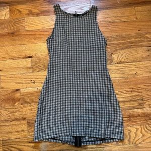 Brandy Melville Plaid Shift Mini Dress
